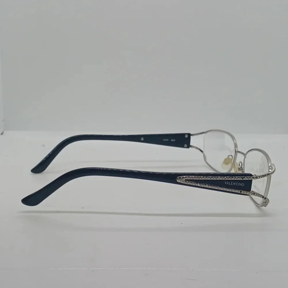 NWOT WOMEN'S VALENTINO EYEGLASS FRAMES SILVER - Picture 5 of 5